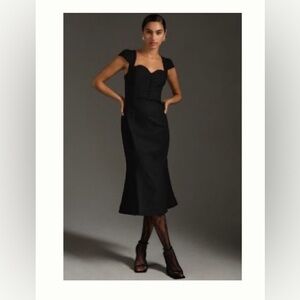 Anthropologie - Cecily Fit and Flare sweetheart dress by Maeve